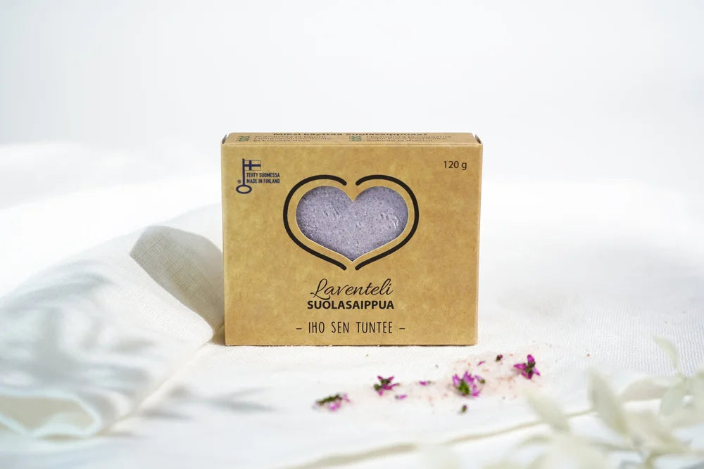 Laventeli suolasaippu 120g