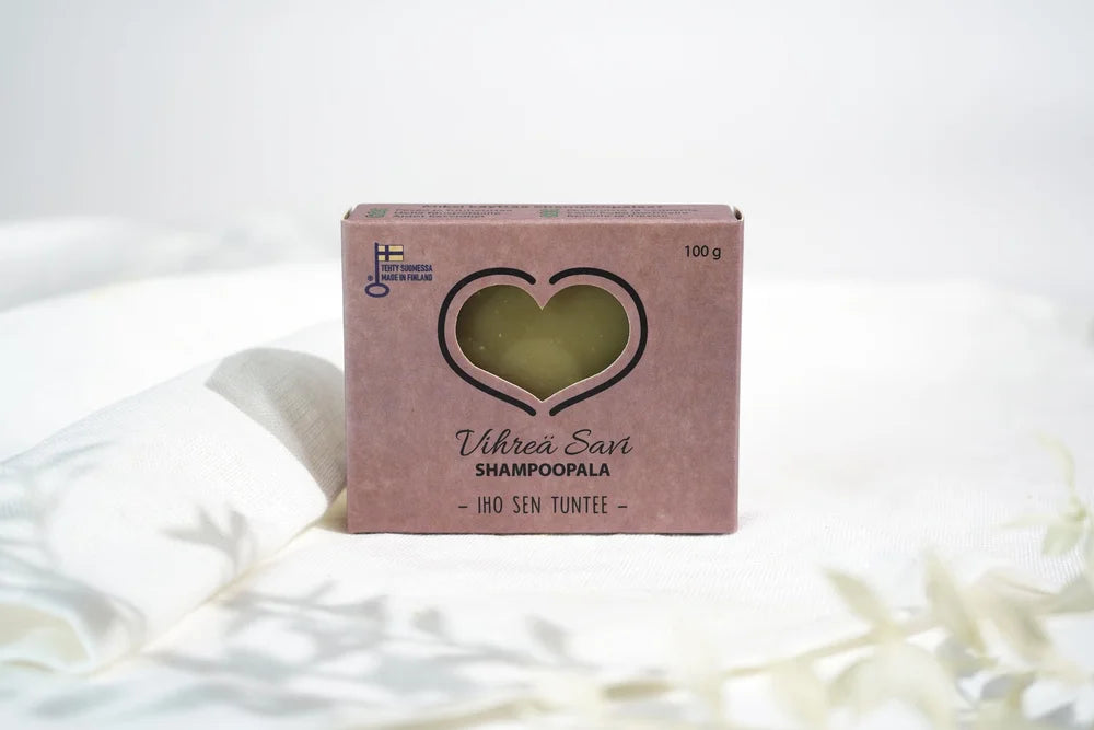Vihreäsavi shampoopala 100g